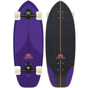 Carver Surfskate 28" Purple Haze Complete Longboard - 2026