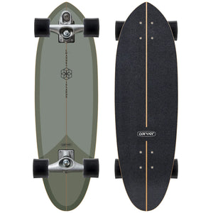 Carver Surfskate 32.5" CI Mid Sage Complete Longboard - 2026