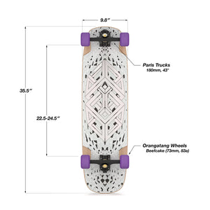 Loaded SnubNose Tesseract II Complete Longboard - 2026