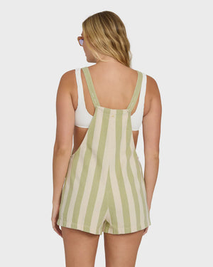 Billabong Beach Crush Yarn-Dyed Overalls - Women's