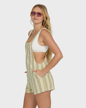 Billabong Beach Crush Yarn-Dyed Overalls - Women's