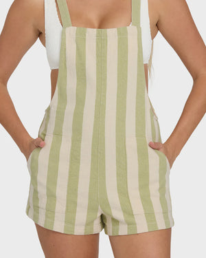 Billabong Beach Crush Yarn-Dyed Overalls - Women's