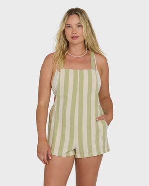 Billabong Beach Crush Yarn-Dyed Overalls - Women's