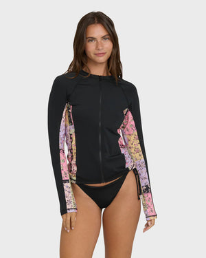 Billabong Dreamy Daze Zip Front Rashguard - Women's