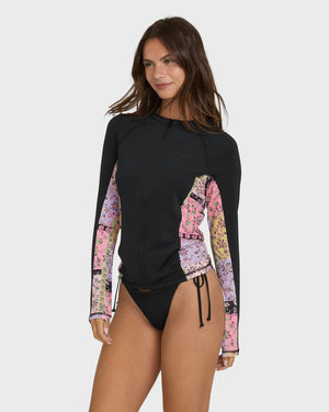 Billabong Dreamy Daze Zip Front Rashguard - Women's