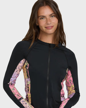 Billabong Dreamy Daze Zip Front Rashguard - Women's