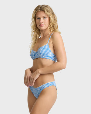 Billabong Mini Wave Check Maui Bikini Bottom - Women's