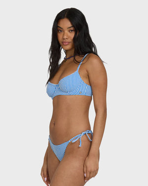 Billabong Mini Wave Check Helena Underwire Bikini Top - Women's
