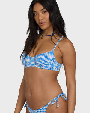 Billabong Mini Wave Check Helena Underwire Bikini Top - Women's