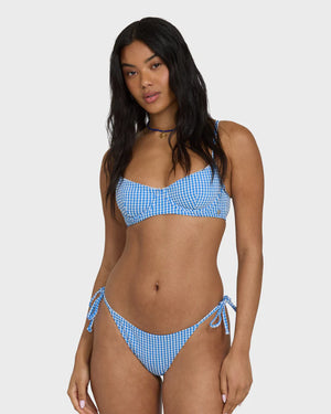 Billabong Mini Wave Check Helena Underwire Bikini Top - Women's