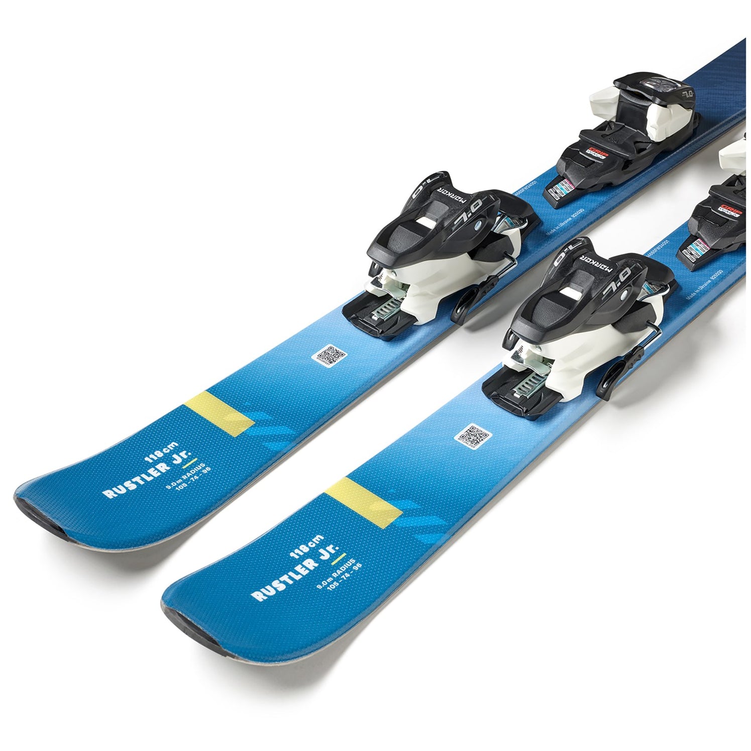 Blizzard Rustler Twin Jr. Skis + FDT Bindings - 2025 - Youth – Park 2 Peak