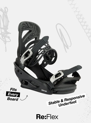 Burton Cartel Re:Flex Snowboard Bindings - Men's - 2027