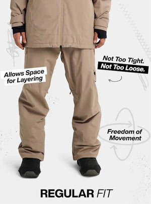 Burton Reserve 2L Bib Snowboard Pant - Men's