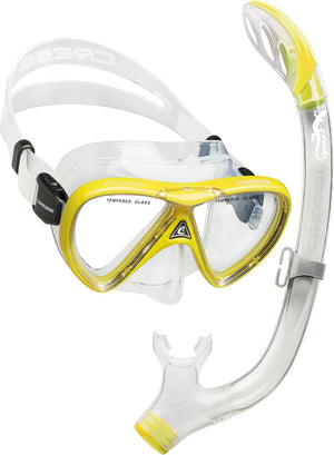Cressi Pegaso & Iguana Swim Mask Combo - Youth