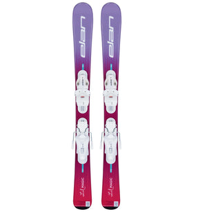 Elan Lil Magic Skis + Bindings - Youth Girls - 2027