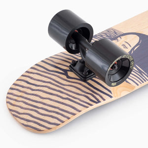 Landyachtz Dinghy Classic Fender Midnight Drip Complete Longboard - 2026