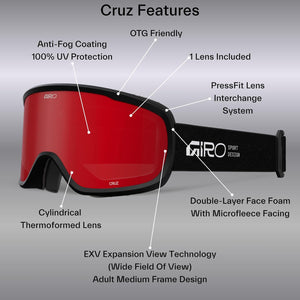 Giro Cruz Snow Goggles - 2026 - Women's