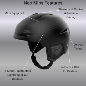 Giro Neo MIPS Ski + Snowboard Helmet - Adult - 2026