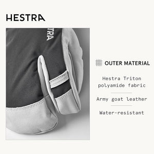 Hestra Army Leather Heli Ski 3-Finger Gloves - Men's