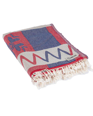 Sand Cloud Honor Plaid Beach Towel - 2026