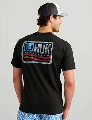 Huk Born Wave Tee Shirt - Men's