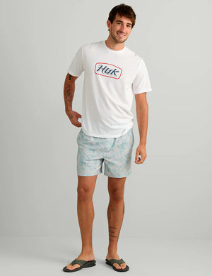 Huk Script Tee Shirt - Men's