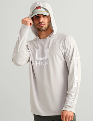 Huk Icon Performance Long Sleeve Hoodie - Men's
