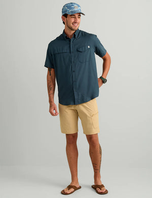 Huk Tide Point Button Down Shirt - Men's