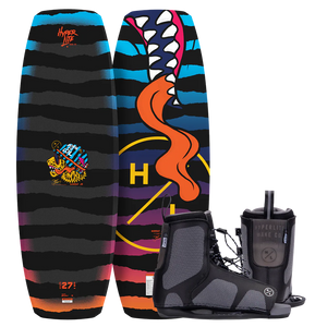 Hyperlite Murray Jr Wakeboard w/Remix Bindings - Kids - 2026