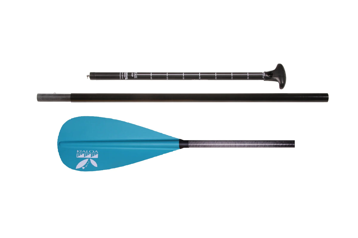 KIALOA Makai Adjustable Stand Up Paddle, Black/Blue Park2Peak Online
