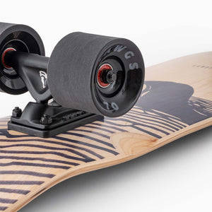 Landyachtz Dinghy Classic Fender Midnight Drip Complete Longboard - 2026
