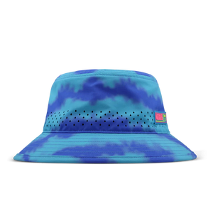 Melin Caddy Neon Tie Dye Hydro Bucket Hat - Men's