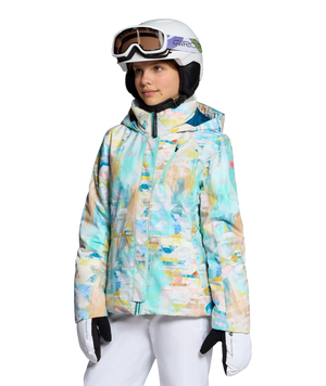 Obermeyer Kennedy Print Ski Jacket - Youth Girls