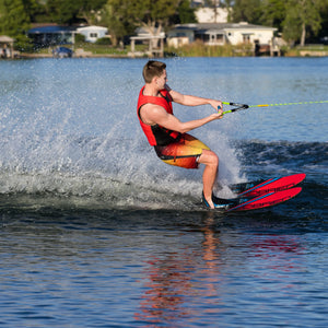 O'Brien Vortex 65.5" Combo Water Skis w/ X7 Bindings - 2026
