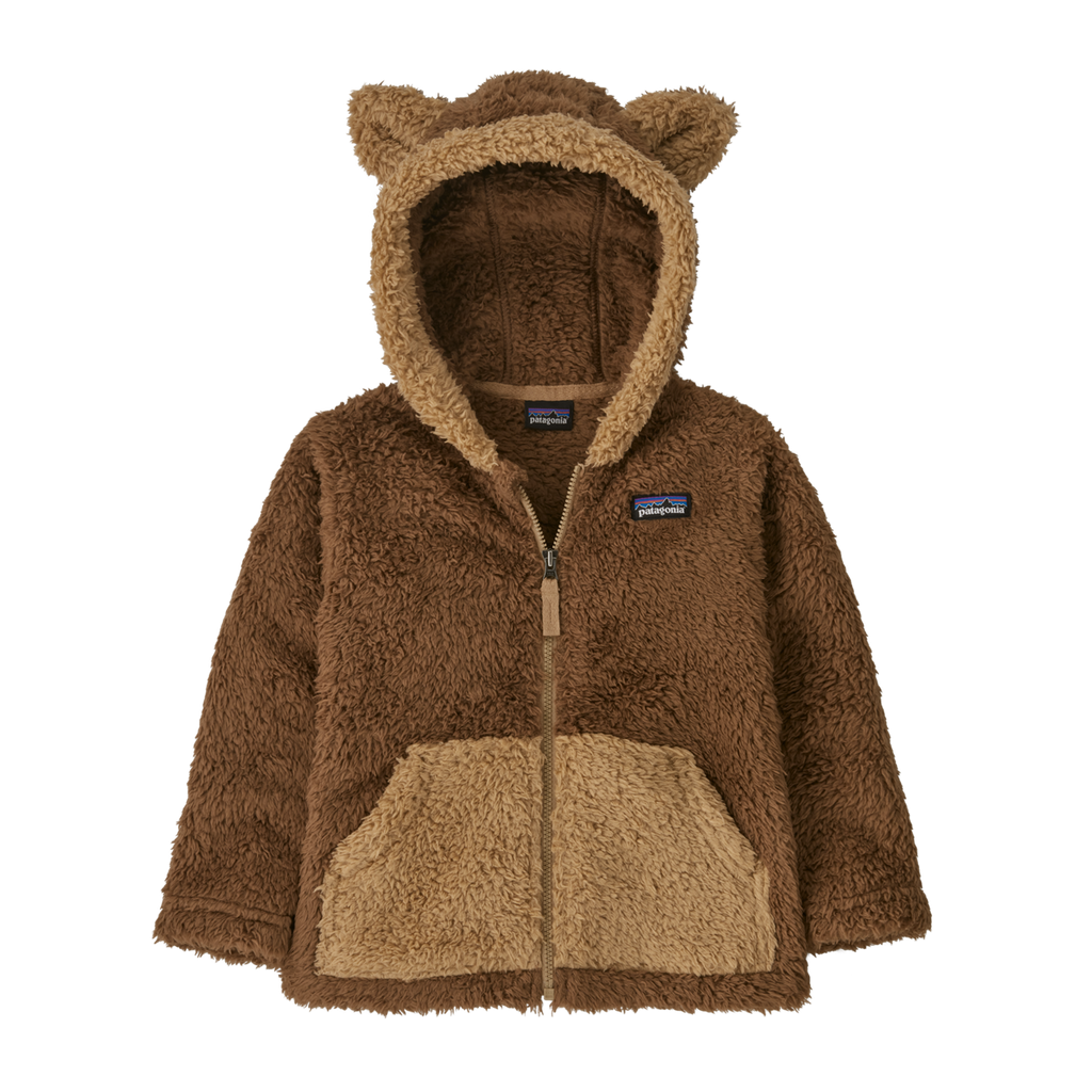 Patagonia baby furry friends online hoody pink