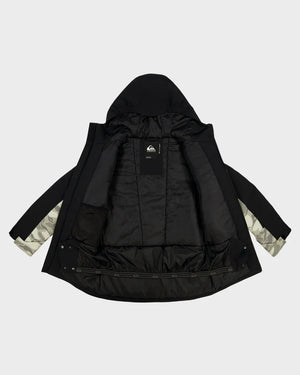 Quiksilver Double Black Snow Jacket - Boys