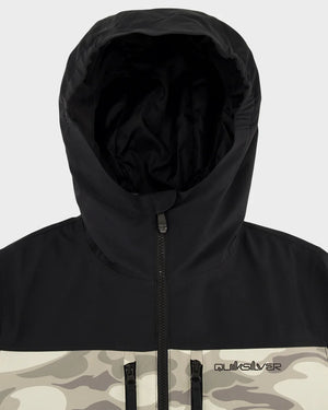 Quiksilver Double Black Snow Jacket - Boys