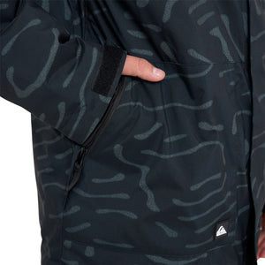 Quiksilver Mission Printed Snow Jacket - Men's