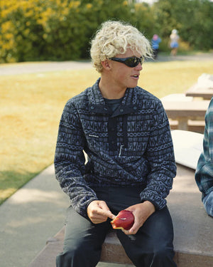 Quiksilver No Destination Technical Pullover Fleece - Men's