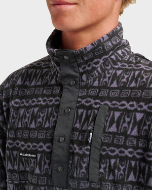 Quiksilver No Destination Technical Pullover Fleece - Men's