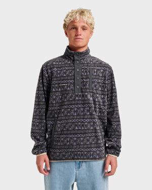 Quiksilver No Destination Technical Pullover Fleece - Men's