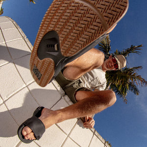 Reef Fanning Slide Sandals - Men's