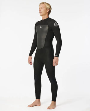 Rip Curl Omega 4/3 Back Zip Wetsuit - Men's