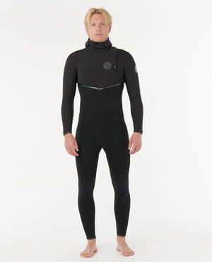 Rip Curl E-Bomb 5/4 Zip Free Hooded Wetsuit - Men's