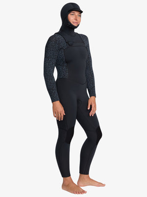 Roxy 5/4mm Swell Natural Hooded Winter Wetsuit - Women's