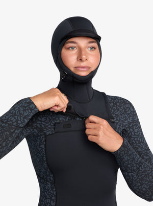 Roxy 5/4mm Swell Natural Hooded Winter Wetsuit - Women's