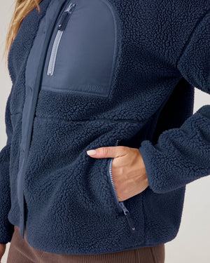 Roxy Axel Bonded Sherpa Jacket - Women's