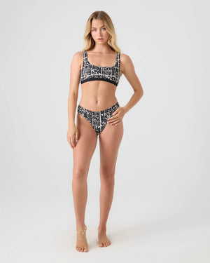 Roxy Geo Flower Hipster Bikini Bottom - Women's