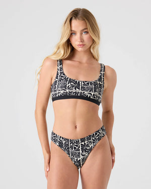 Roxy Geo Flower Hipster Bikini Bottom - Women's