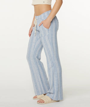 Roxy Oceanside Striped Beach Pants - Women's